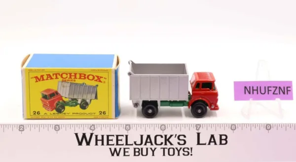 G.M.C. Tipper Truck 26 Lesney Matchbox Series 1960’s Made In England main image