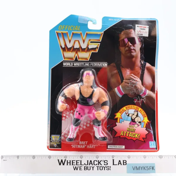 WWF BRET HITMAN HART フィギュア VINTAGE 1992 Hasbro WWF Bret the Hitman Hart Wrestling