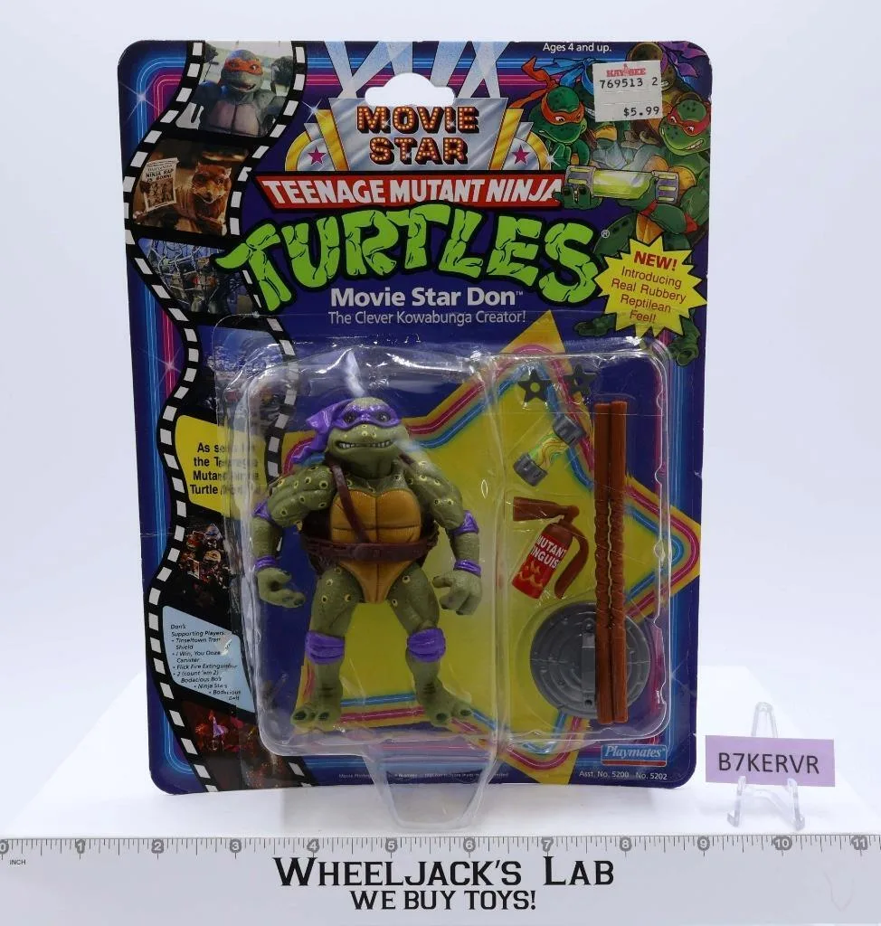 Movie Star Don Teenage Mutant Ninja Turtles TMNT 1991