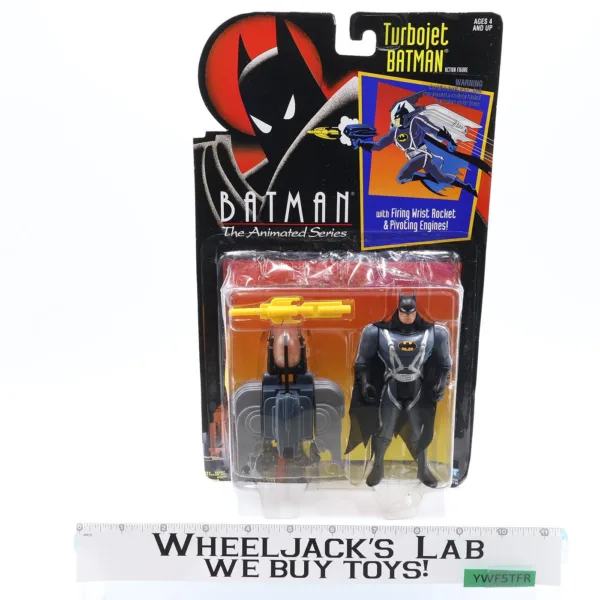 Turbojet Batman Animated Series 1992 Kenner Vintage Action Figure MOSC New main image