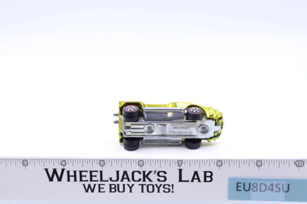 Hairy Hauler #2 Spectraflame Yellow 1969 Mattel Redline Hot Wheels w Button NICE - Image 5