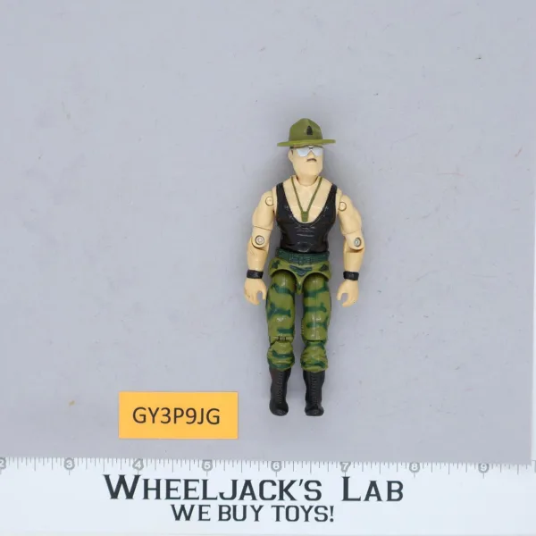 Sgt. Slaughter V2 G.I. Joe 1986 Hasbro Vintage Action Figure main image