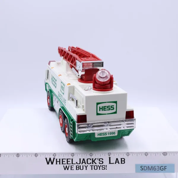 Emergency Truck W/ Lights & Sounds WORKS 1996 HESS NEW MIB - Image 7