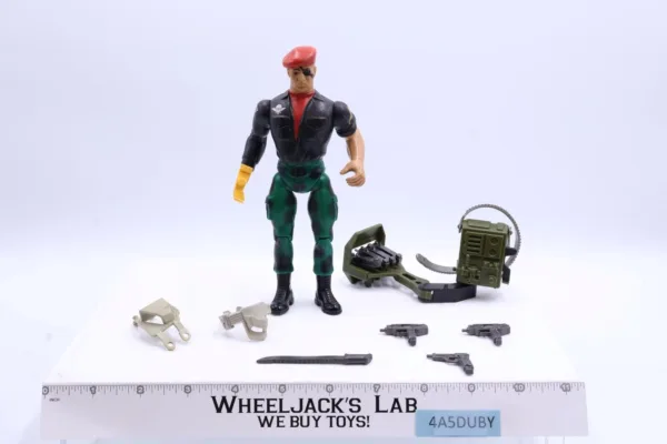 Gripper 100% Complete Rambo Force of Freedom 1985 Coleco Vintage Action Figure main image