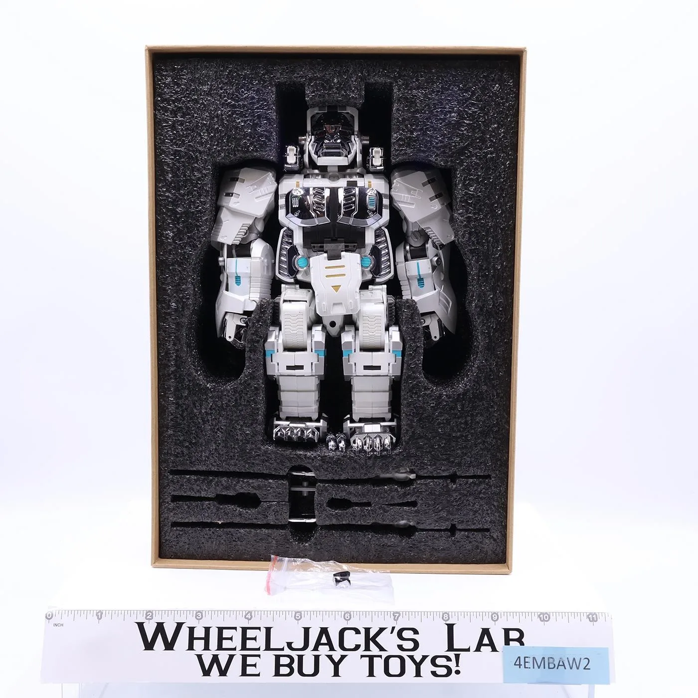 GT-10W Gorilla White Ver. Third Party Generation Toy Action