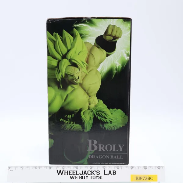 Dragon Ball Super Saiyan Broly Fullpower Z Battle Figure Bandai SCultures MIB - Image 2