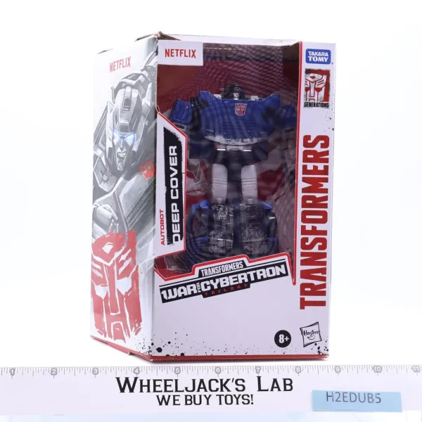 Deep Cover Transformers Netflix War for Cybertron Trilogy Hasbro NEW SEALED main image