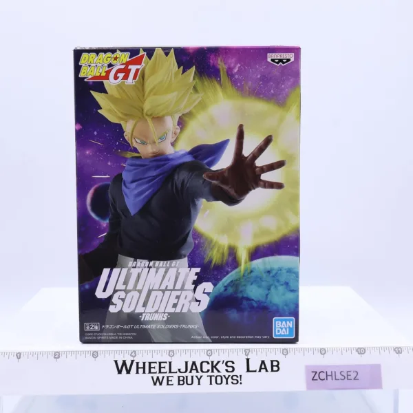 Dragon Ball GT Ultimate Soldiers Trunks Blonde 2021 Bandai Banpresto Figure MIB