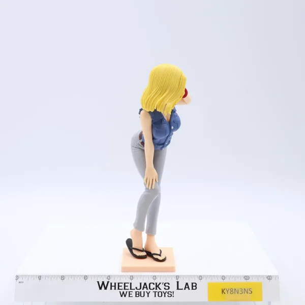 Dragon Ball Z Android 18 II Blue Glitter & Glamours Banpresto Bandai Figure MIB - Image 8