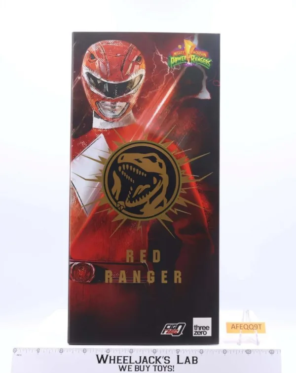 Red Ranger AUTOGRAPHED Power Rangers 2021 ThreeZero Hasbro NEW MISB SEALED main image