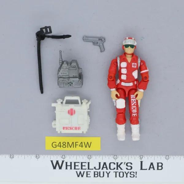 Lifeline V1 100% Complete 1986 G.I. Joe Hasbro Vintage Action Figure main image