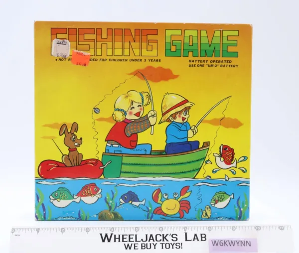 Battery Operated Fishing Game 1980s Marlon Creation Vintage