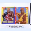 Set of 2 Hulk Hogan School Folders WWF Wrestling 1990 Titan Sports Vintage main image 
