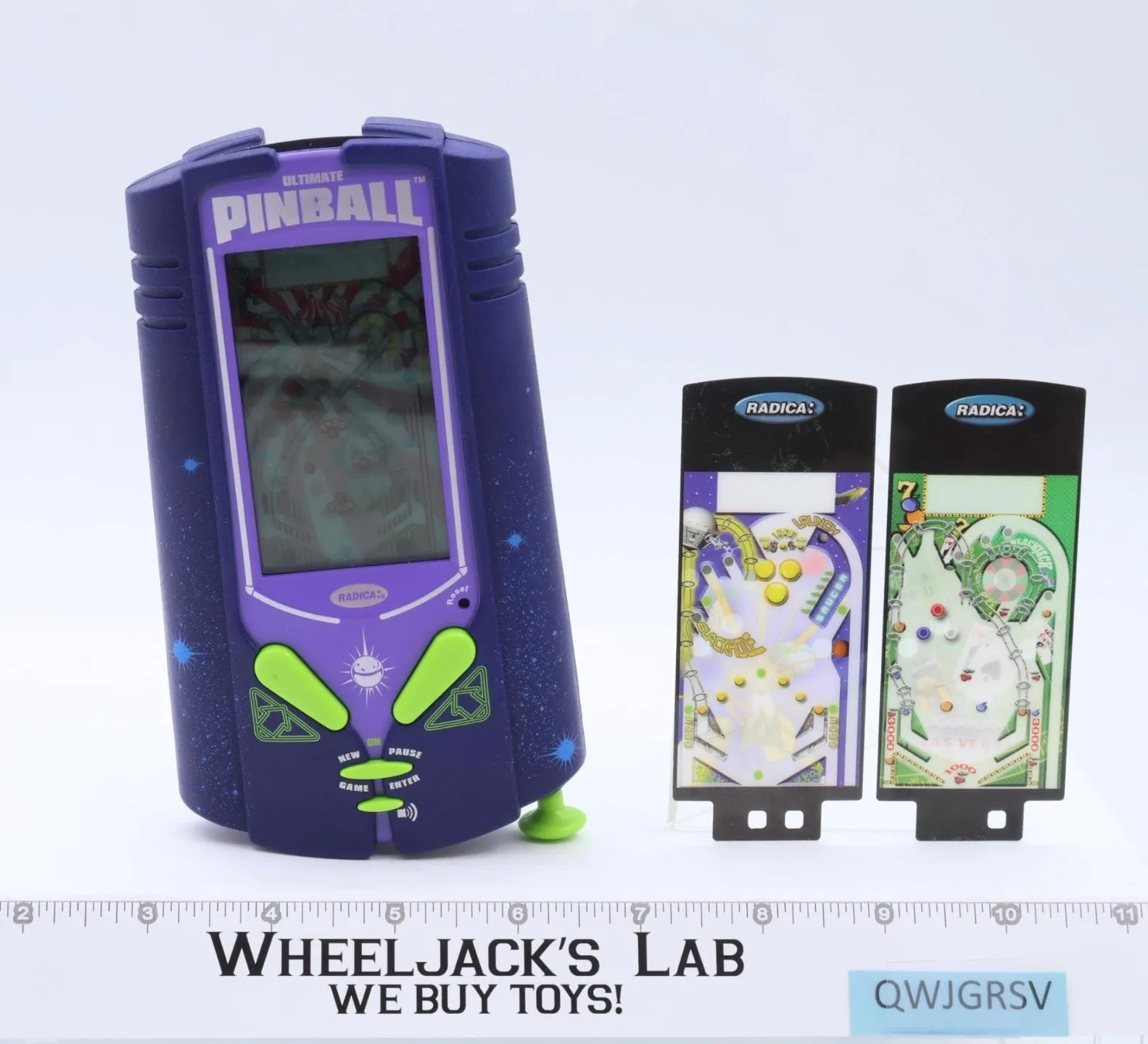 Ultimate Pinball WORKS 2002 Radica Handheld Electronic Game - Wheeljack ...