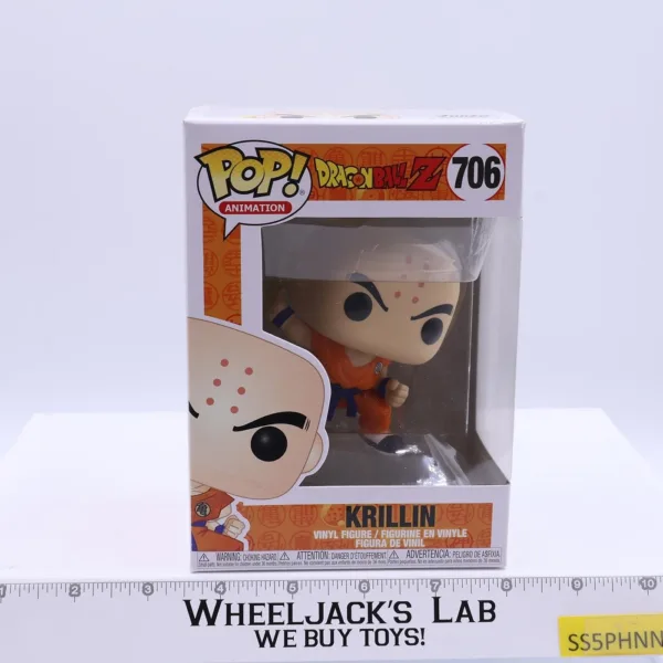 #706 Krillin Dragon Ball Z 2019 Funko Pop! Animation Vinyl Figure Toy main image