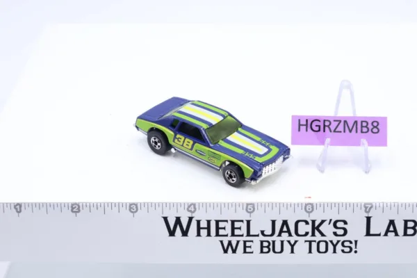 Monte Carlo Stocker 355 Hot Wheels Blackwall Blue and Green 1974 1975 Mattel NM main image