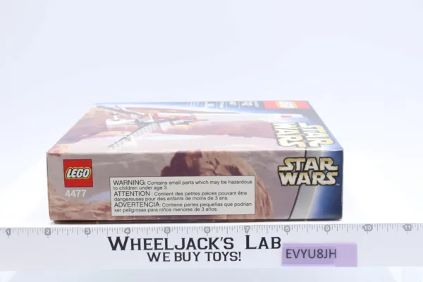 #4477 T-16 Skyhopper 100% Complete Lego 2002 Star Wars NEW MIB - Image 5