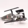 Chrome Sky Hawk 100% Complete GI Joe Sky Patrol 1990 Hasbro Vehicle gallery image 3