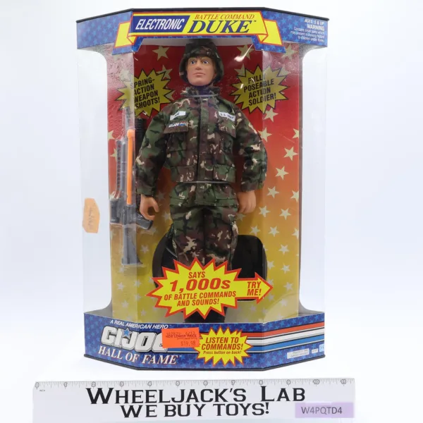 Electronic Battle Command Duke GI Joe Hall of Fame 1992 Hasbro Figure NEW SEALED main image