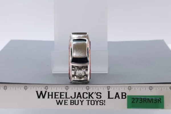 Heavy Chevy Super Chrome Red  Orange Tampo 1970 Hot Wheels Mattel Redline RL NM - Image 6
