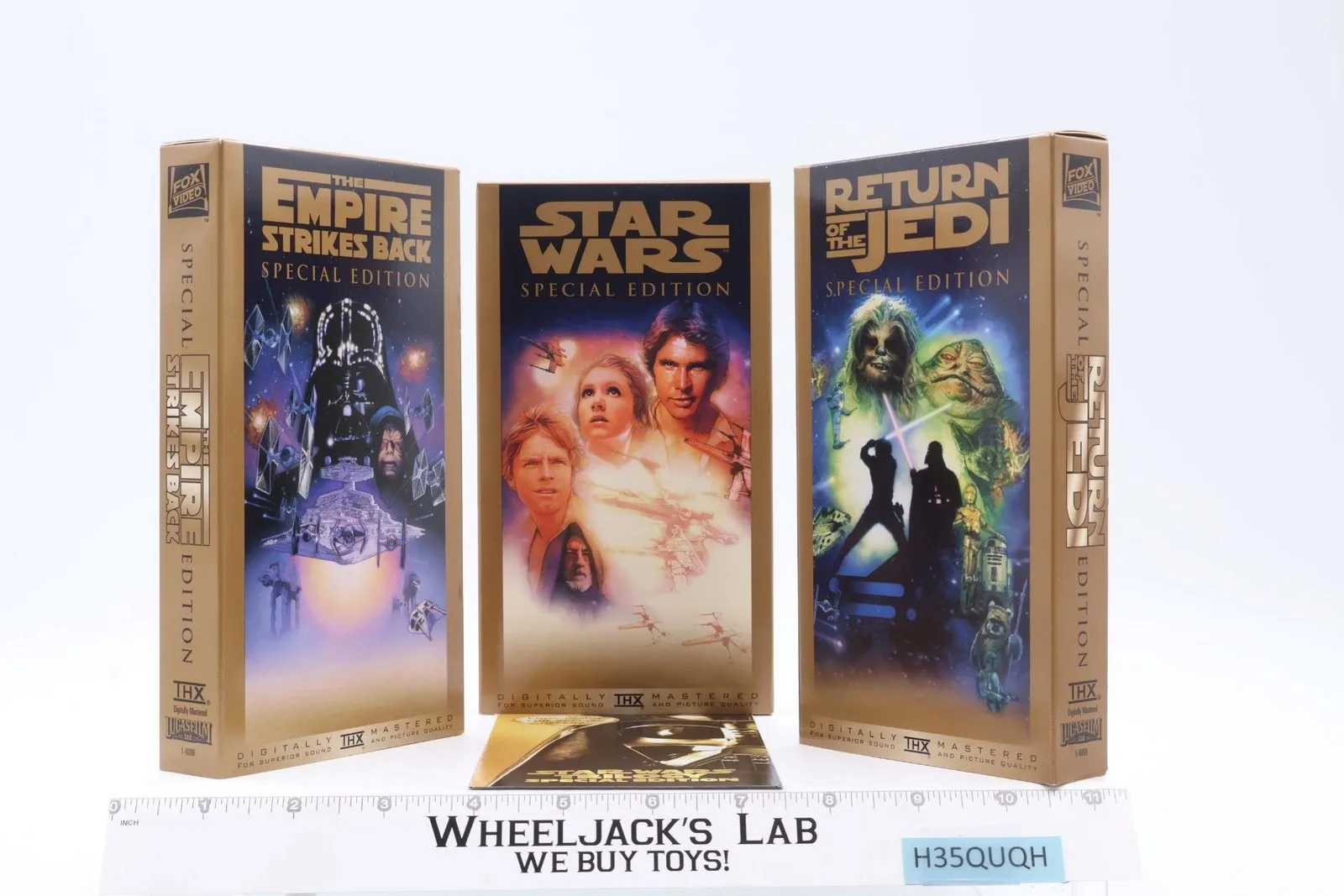 Star Wars Trilogy Special Edition VHS Tapes 1997 Lucasfilm