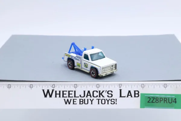 Ramblin' Wrecker Larry's 24 Hr Towing Truck Hot Wheels 1974 1975 Mattel Redline