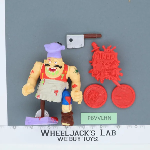 Pizzaface 100% Complete Teenage Mutant Ninja Turtles 1990 Vintage Playmates