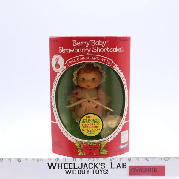Berry Baby Strawberry Shortcake 1984 Kenner Vintage NEW MISB main image