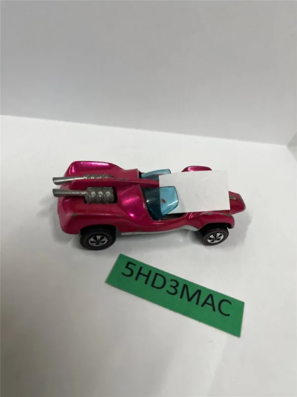 Mantis Hot Pink 1969 1970 Redline Hot Wheels Mattel Vintage RL Hong Kong - Image 7