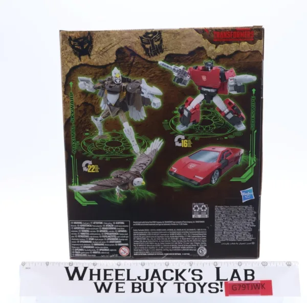 Skywarp & Sideswipe WFC K-42 Transformers Battle Across Time Hasbro NEW SEALED - Image 3