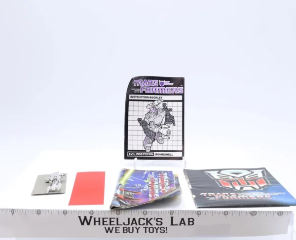 Bombshell 100% Complete W/BOX 1985 Vintage Hasbro G1 Transformers Action Figure - Image 10