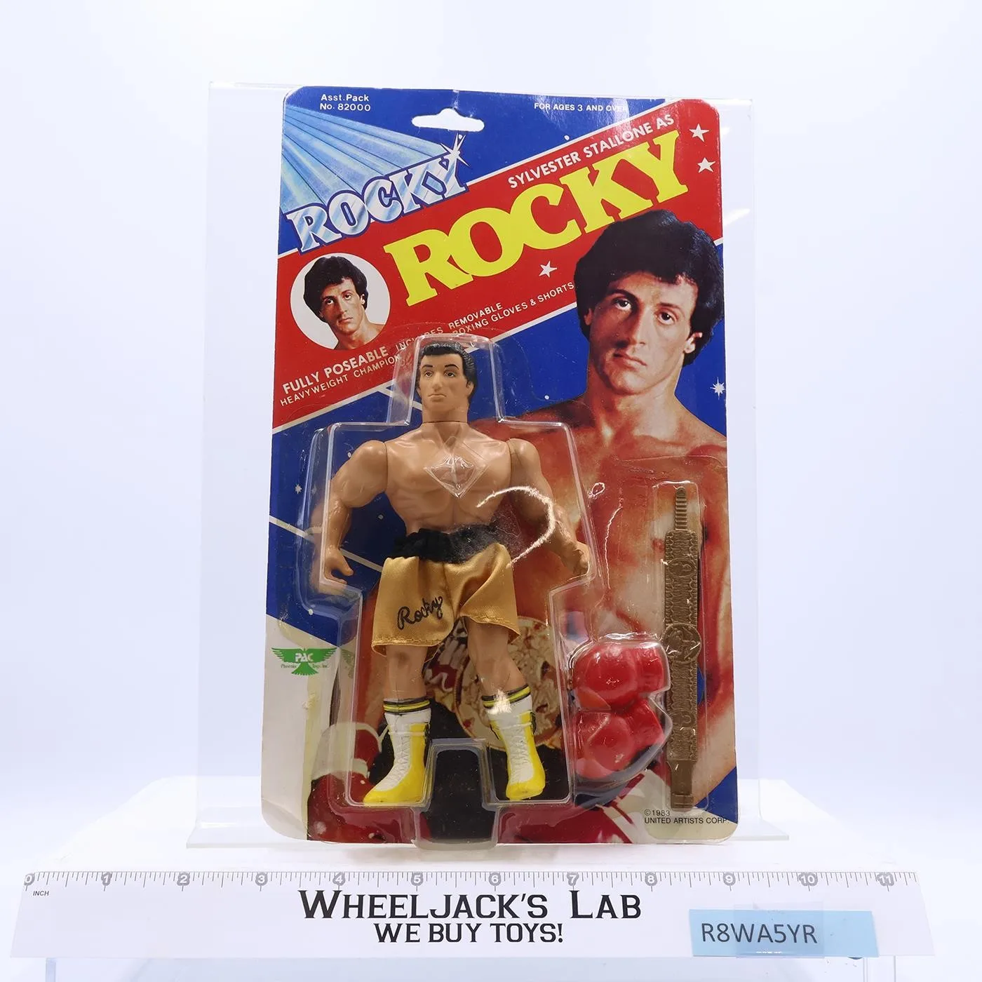 ROCKY ロッキー ヴィンテージ フィギュア 1983製 スタローン sylvester-stallone-as-rocky-