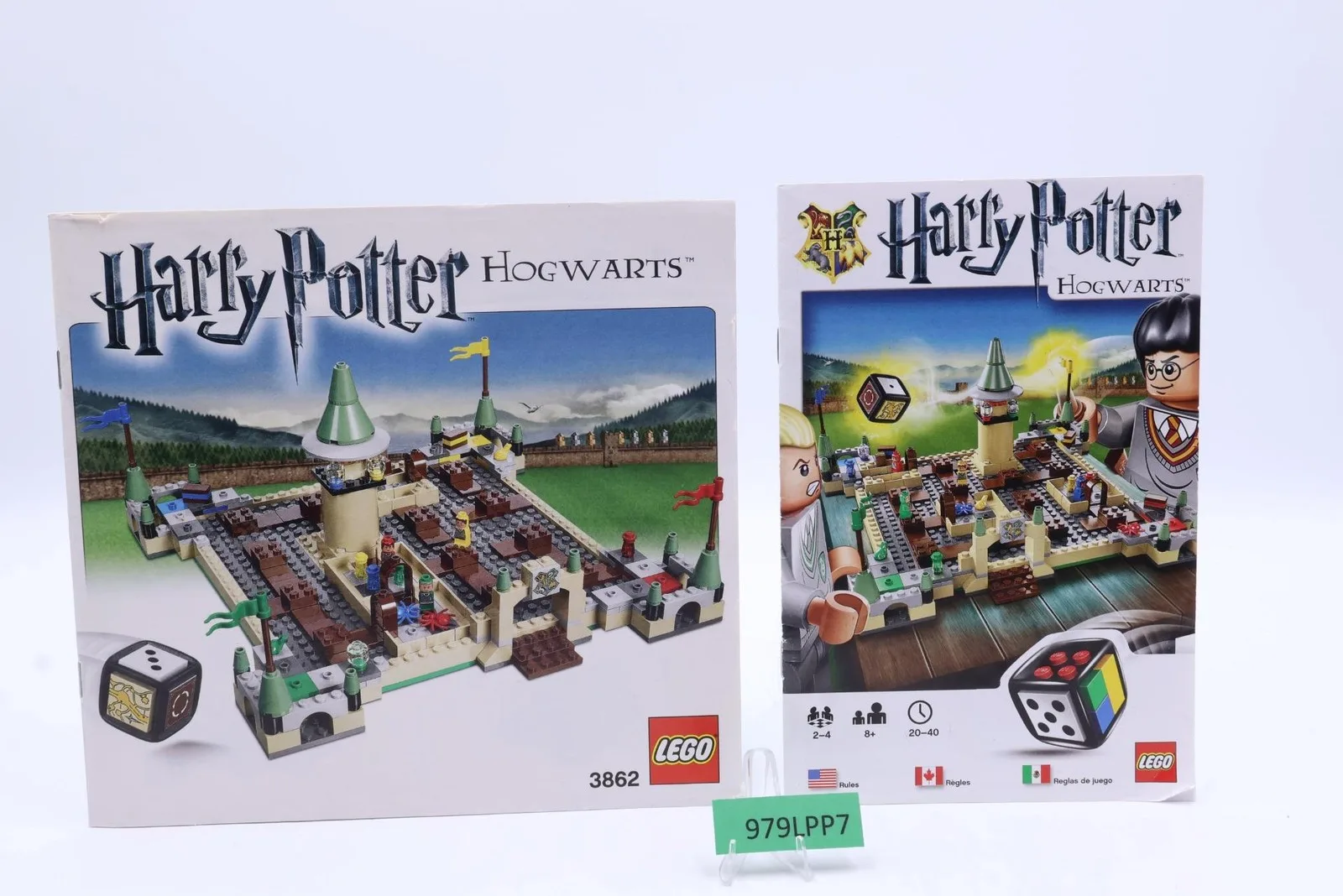 3862 Harry Potter Hogwarts Castle Game Complete W/ Manual 2010