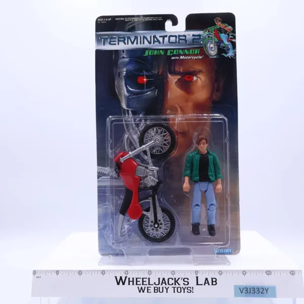 John Connor & Motorcycle Terminator 2 1991 Kenner Vintage