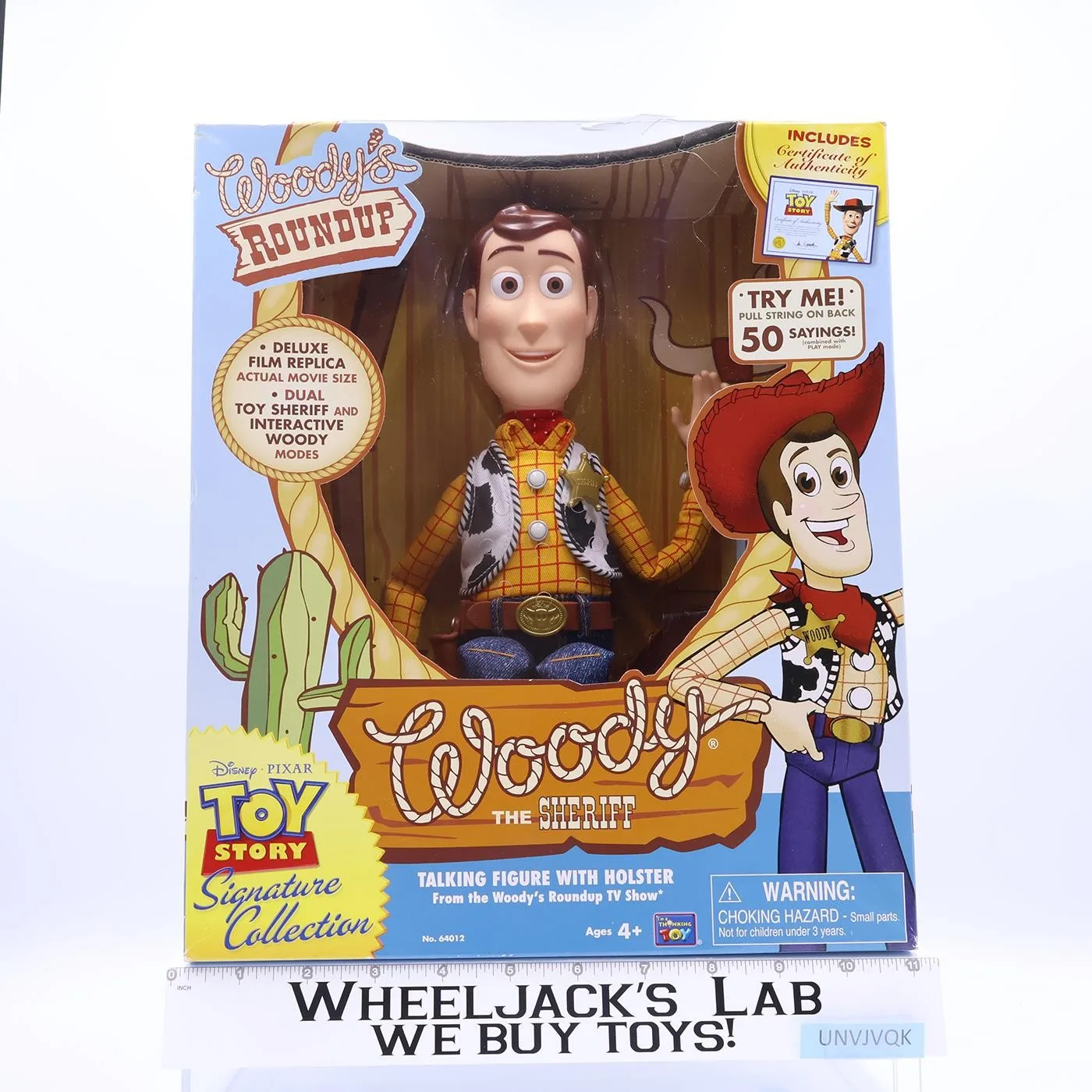 Sheriff Woody WORKS Woody's Roundup Disney Toy Story