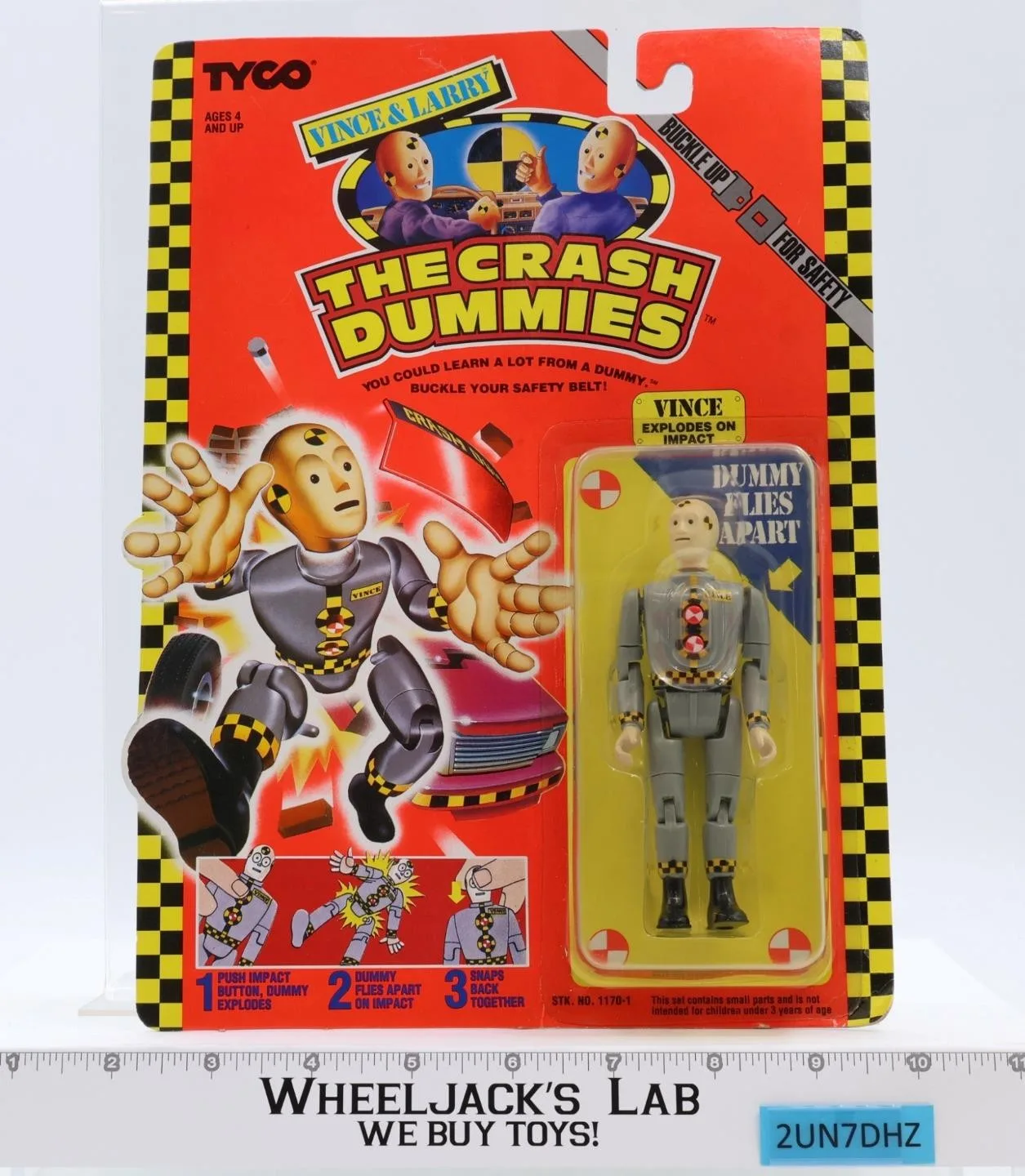 Crash Dummies - Toy Shop - Vintage Figures For Sale