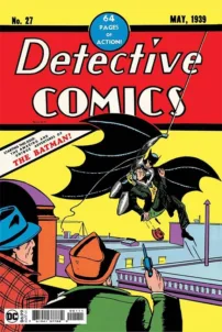 Batman DC original 1939 comic cover