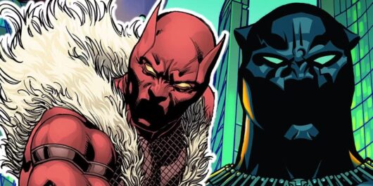 Red Lion and Black Panther character image