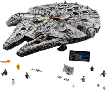 millennium falcon LEGO set
