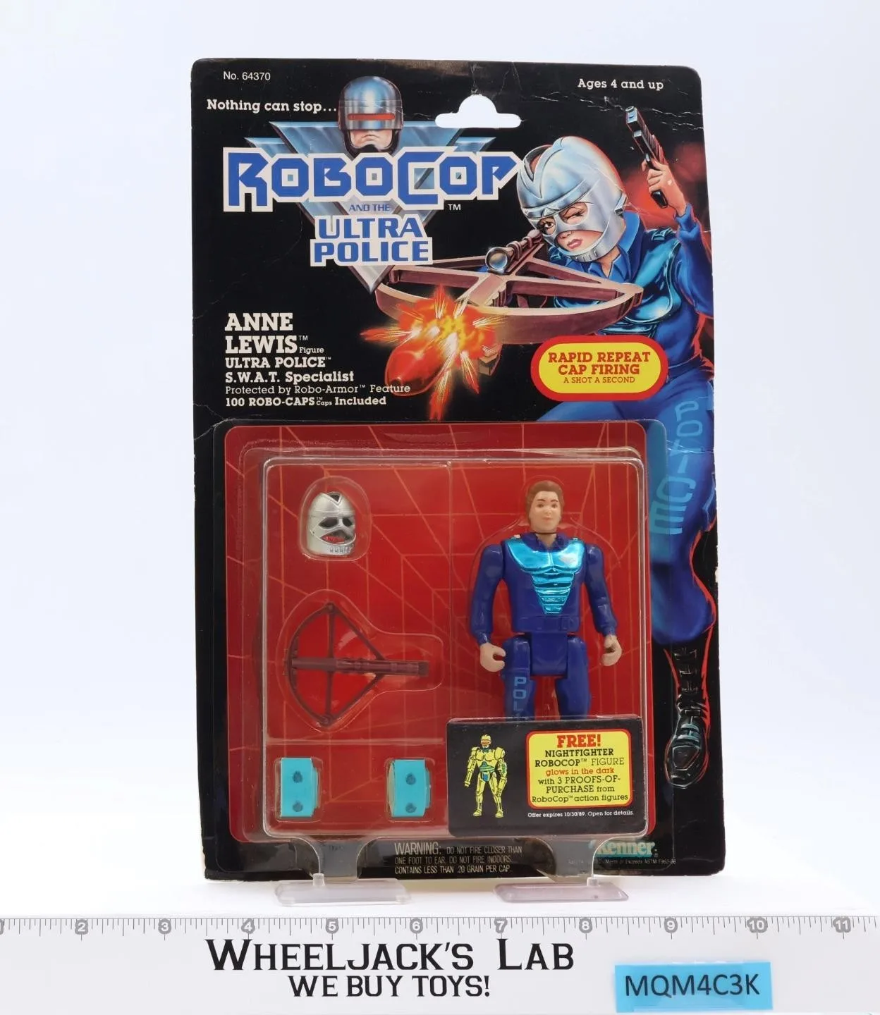 88's Kenner@未開封ヴィンテージ ROBOCOPウルトラポリスリーダ Headhunter(Vandals Leader) RoboCop and the Ultra Police