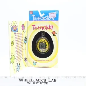 Yellow/Black Tiger Tamagotchi 1997 Bandai 