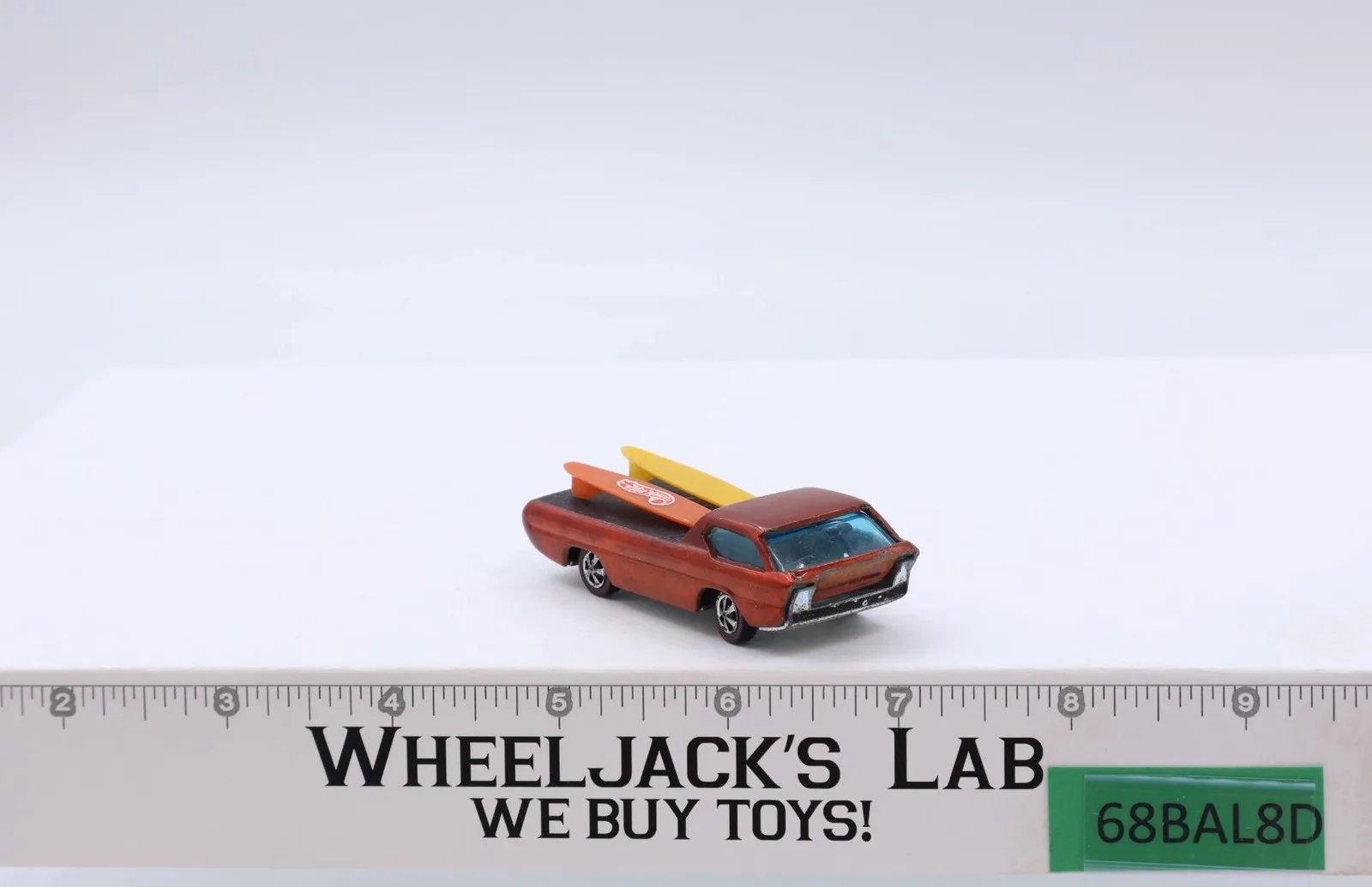 Deora Orange Hong Kong 1967 Redline Hot Wheels Mattel