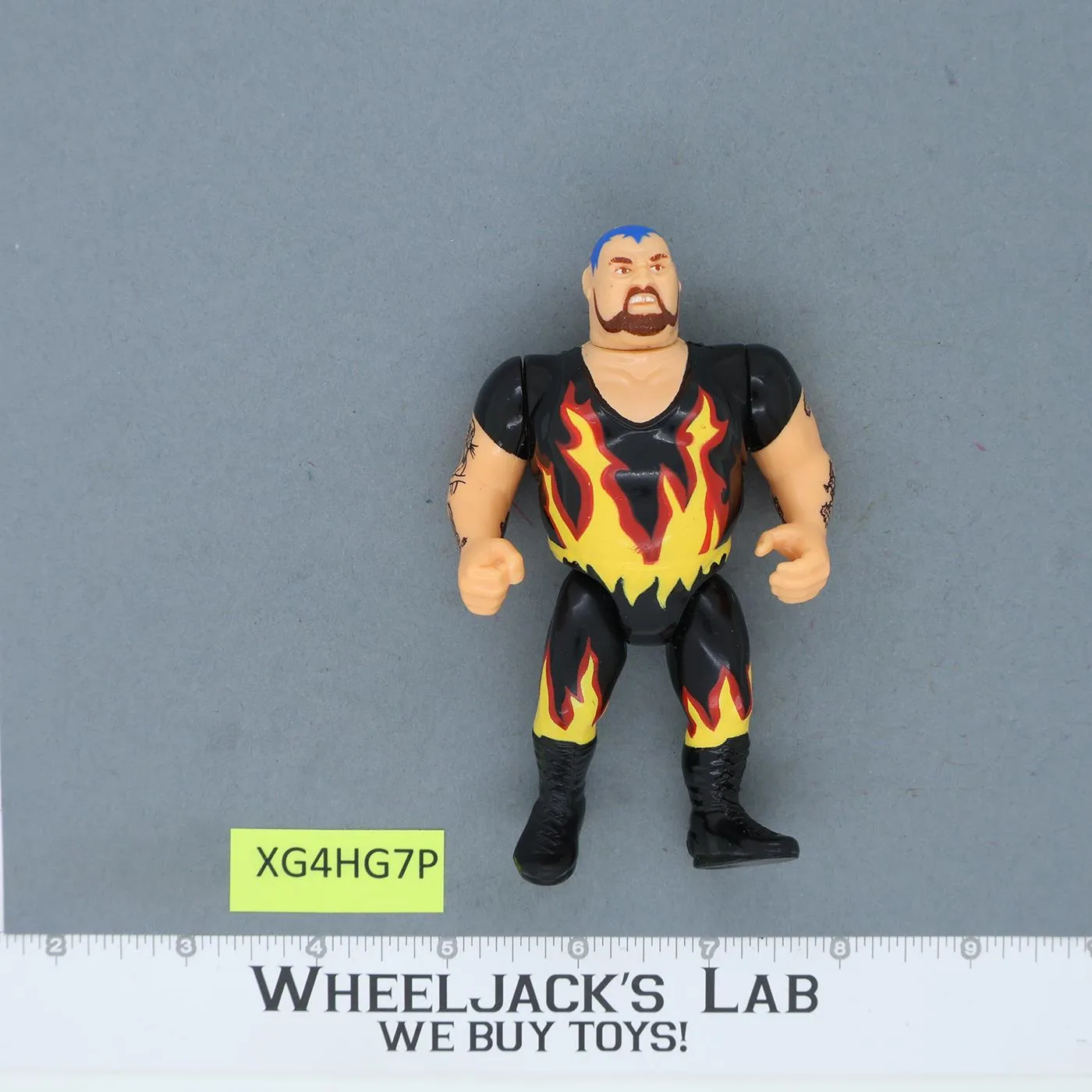 Bam Bam Bigelow WWF WWF Hasbro Wrestling Titan Sports 1991