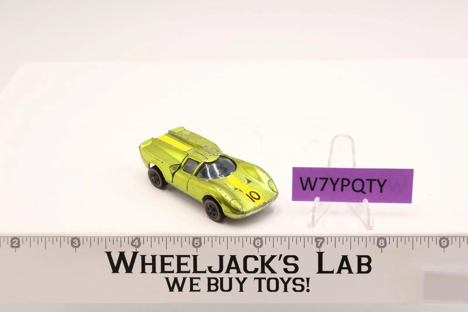 HotWheels LOLA GT70 ホットウィール　ヴィンテージ　1968 Near Mint Hot Wheels Redline 1968 Lola GT70 Green Diecast