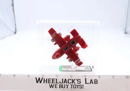 Powerglide Japan AFA GRADED 75 G1 Transformers 1985 Hasbro Action Figure