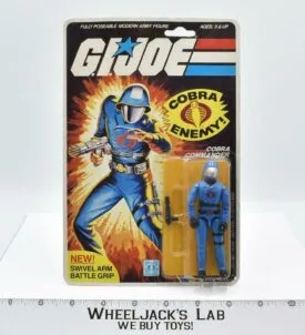 Cobra Commander Sealed 1983 GI Joe Hasbro Vintage Action Figure