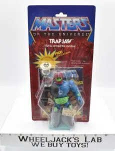 Trap Jaw NEW SEALED 1983 He-Man MOTU Masters of the Universe Mattel Figure