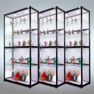vintage toy display cases