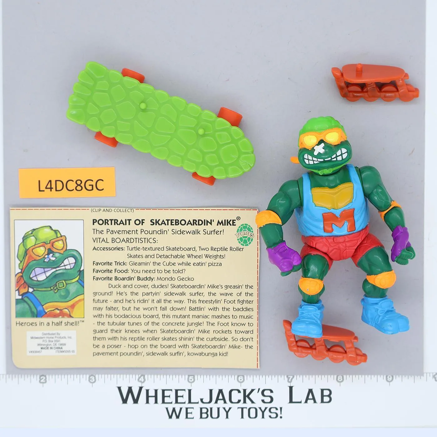 タートルズ　Skateboardin' Mike Teenage Mutant Ninja Turtles Skateboardin Mike TMNT