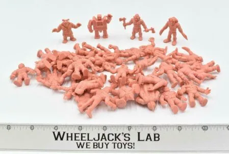 Lot of 38 Muscle Men M.U.S.C.L.E. Mattel 1980’s Action Figure Vintage